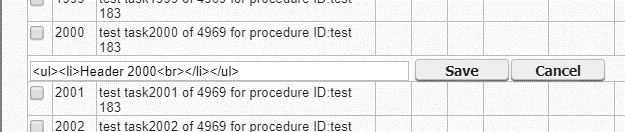HTML in MRO